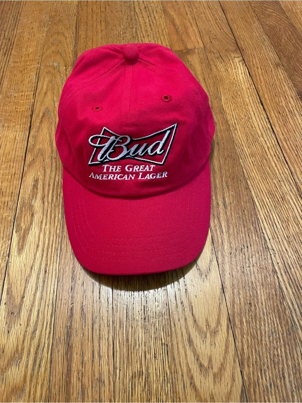 Vintage Budweiser Racing Hat